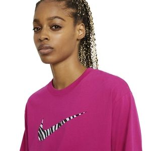 NIKE WOMENS SPORTSWEAR ICON LONG SLEEVE Pink SM